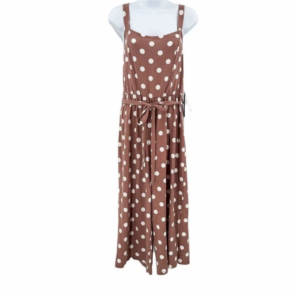 As U Wish Mauve and Ivory Jumpsuit